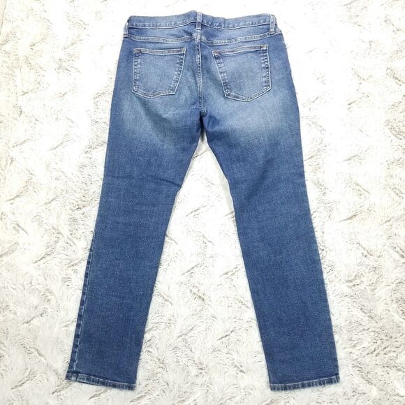 Old Navy Jeans Mens 33×30 Blue Skinny Built In Flex Dark Wash Denim - Picture 2 of 11